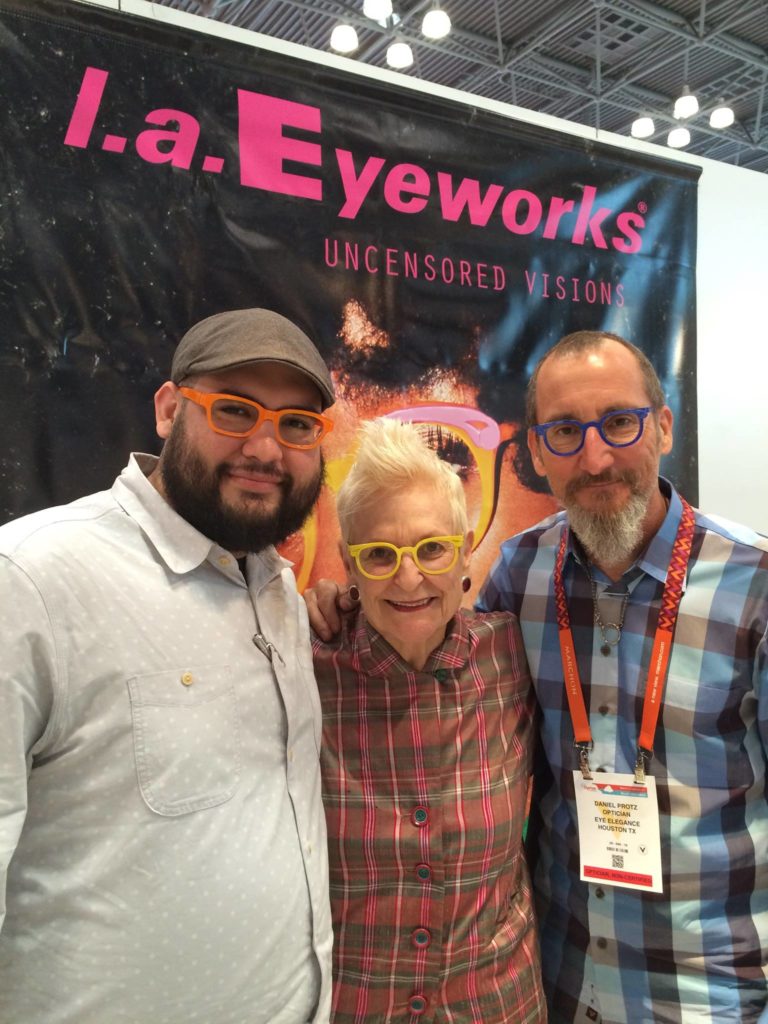 Daniel Protz, Nicholas Protz and LA Eyeworks Co-Owner Gal Gherardi